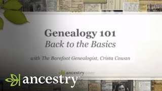 Back to the Basics Genealogy 101  Ancestry [upl. by Ebarta]