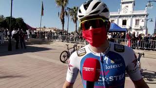 Remco Evenepoel  Interview at the start  Volta a la Comunitat Valenciana 2022  Stage 1 [upl. by Huff]