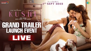 KUSHI Grand Trailer Launch Event LIVE  Vijay Deverakonda  Samantha  Shiva Nirvana  Hesham Abdul [upl. by Lonnie578]