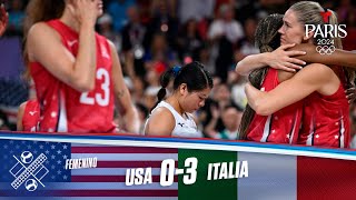 Highlights Voleibol USA vs Italia 03 en la Final  Juegos Olímpicos París 2024 [upl. by Luttrell]