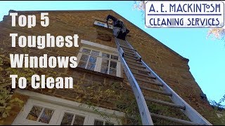 Top 5 Hardest Windows to Clean [upl. by Siddra]