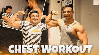 New WORKOUT PLAN Day 1  Chest Workout with TheHarshBeniwal [upl. by Pelpel]