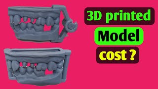 3D printed dental model Exocad Model Creator  3D printer  dental Lab [upl. by Ehpotsirhc445]