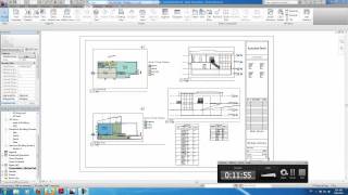 Autodesk Revit Tutorials 19 Creating a Sheet [upl. by Atsugua]