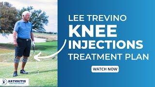 Lee Trevino Gets His Knees Injected with FDAapproved gel [upl. by Dunning]