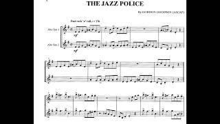 Jazz Police Alto saxophone Eb  sheet music [upl. by Bullough598]