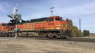 3 Locomotive Power Move In The Dilworth MN Area [upl. by Eneryt]