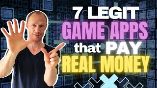 7 Legit Game Apps that Pay REAL Money Free and Easy Options [upl. by Anuhsal]