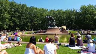 Chopin Concert in Łazienki Park Warsaw [upl. by Lairbag282]