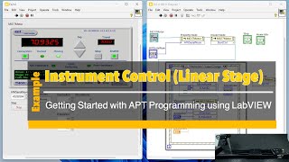 EP20 Getting Started with APT Programming using LabVIEW Linear stage controller [upl. by Wiencke]