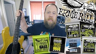 Ernie Ball Bass String Shootout [upl. by Hogue]