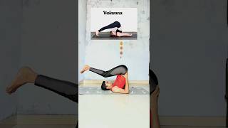 How to do Halasana Part 2 halasana yoga yogalife explore ytshorts shorts foryou [upl. by Ellehs]