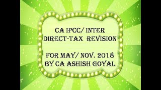 CA IPCC Inter  May 2018  Revision  IFOS PGBP  Part 1 [upl. by Janean]