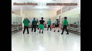 Line Dance  COTTON FIELD BACK HOME Choreo Yusrianci Edy [upl. by Behn515]