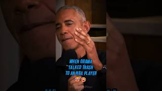 Obama REGRETS Trash Talking AN NBA Player [upl. by Dao]