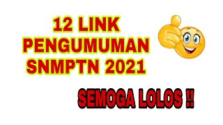 LINK PENGUMUMAN SNMPTN 2021 shorts [upl. by Aneloaup]