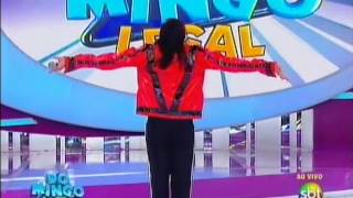 Rodrigo Teaser Billie Jean amp Thriller No Programa Domingo Legal [upl. by Dex]