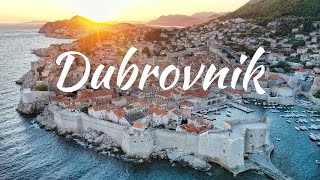 Dubrovnik Croatia  Drone 4K [upl. by Lucine478]