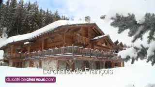 Big Luxury Chalet for Sale in CransMontana Valais Switzerland  La Grange de Crehavouettaz [upl. by Ledarf]