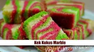 Kek Kukus Marble Mudah [upl. by Annovaj]