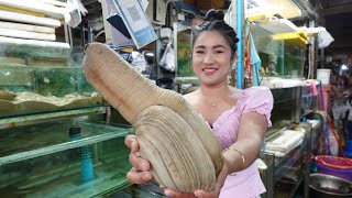 The first time I buy and cook Geoduck Clam  Geoduck calm recipe [upl. by Namara]