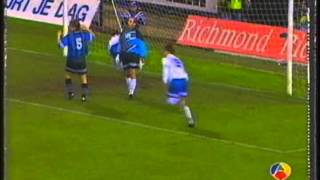 1995 November 2 Club Brugge Belgium 0 Real Zaragoza Spain 1 Cup Winners Cup [upl. by Eliak]