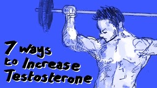 How To Increase Testosterone Naturally  7 Different Ways [upl. by Lathe]