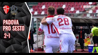 PadovaPro Sesto 21 Highlights  29° Giornata Serie C 20212022 [upl. by Aytak]