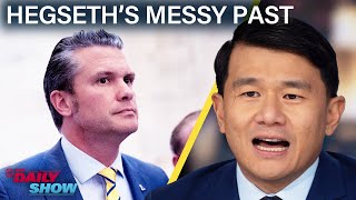 New Report Exposes Pete Hegseth’s Misconduct amp South Korea’s Martial Law Era  The Daily Show [upl. by Hilliary]