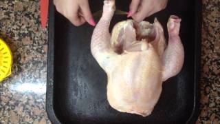 Pollo asado  Recetas al horno [upl. by Appel]