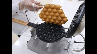 Egg Waffle Maker Bubble waffle maker from Professional Factory [upl. by Ayhdiv]