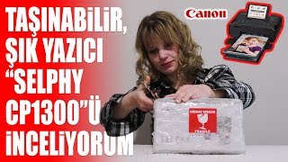 CANON SELPHY CP1300 KUTU AÇILIMI  İNCELEME [upl. by Niloc]