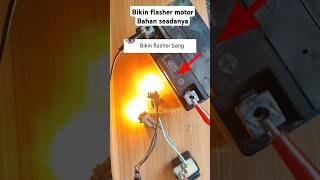 making a motorbike turn signal flasher module short tutorial idea [upl. by Jagir]