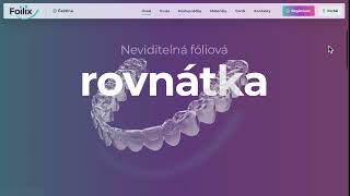 Neviditelná rovnátka Foilix [upl. by Adekan]