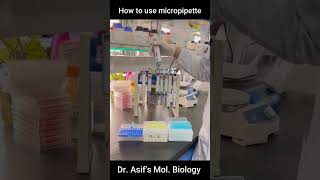 How to use a micropipette [upl. by Ettedranreb]