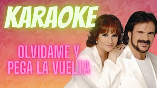 Olvidame y pega la vuelta Karaoke con letra  Pimpinela [upl. by Tutt]