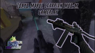 Tokyo Marui Scorpion ModM Gameplay  Bunker CQB  FrogAirsoft [upl. by Rj586]