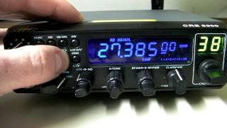 CRE 8900 10 Meter AM FM SSB Ham CB Radio  Overview [upl. by Nydia]