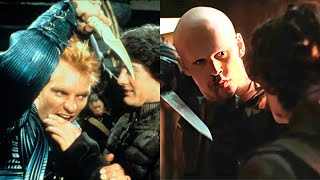 Dune fight scene compared  Paul MuadDib vs Feyd Rautha [upl. by Tabby]