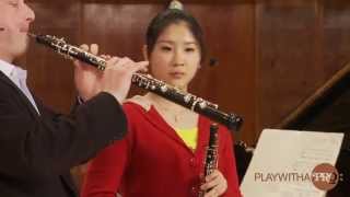 Oboe lessons with Leleux Strauss Oboe Concerto [upl. by Vittoria540]