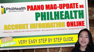 Paano Magupdate ng PhilHealth Member Type from Employed to Voluntary  AQuinn Vlog [upl. by Niala]