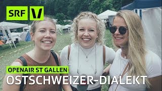 Openair St Gallen Wir feiern den OstschweizerDialekt  Festivalsommer 2018  SRF Virus [upl. by Enoryt]