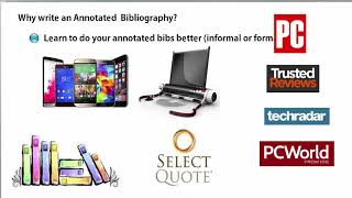 How to Write an Annotated Bibliography Part 1 [upl. by Ariahay87]