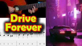 Driver Forever Guitar Tab  Tutorial [upl. by Thirzia]