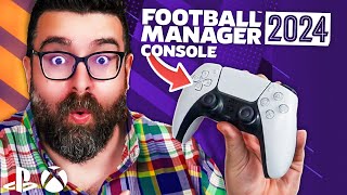 FOOTBALL MANAGER 2024 Console Edition  First Look amp Review of FM24 on PS5 amp Xbox Game Pass [upl. by Dianna489]