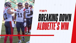 Alouettes send a message to CFL with a strong road win over Argonauts [upl. by Carleton]