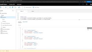 CosmosDB Quick Tip  JOINS amp Subqueries Using SQL API​ [upl. by Cordier]