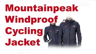 Mountainpeak Windproof Cycling Jacket [upl. by Billi]