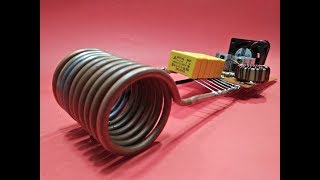 Induction Heater Circuit 12v DC Make Easy To Home New Ideas Electronics [upl. by Kauffmann]