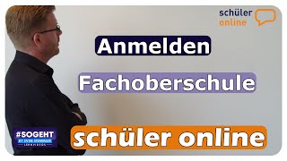 Anmeldung zur Fachoberschule Klasse 11  NRW  Schüler Online  einfach und anschaulich erklärt [upl. by Efar]